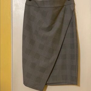 Chic Gray Women's Pencil Skirt